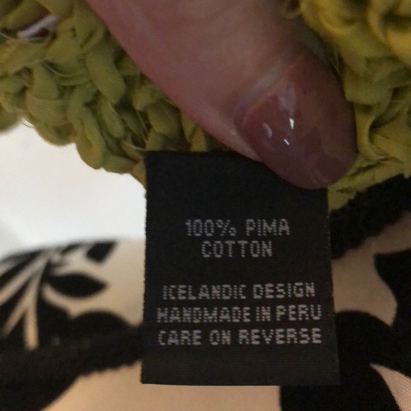 Elm design knit mesh crop top - Picture 5 of 5